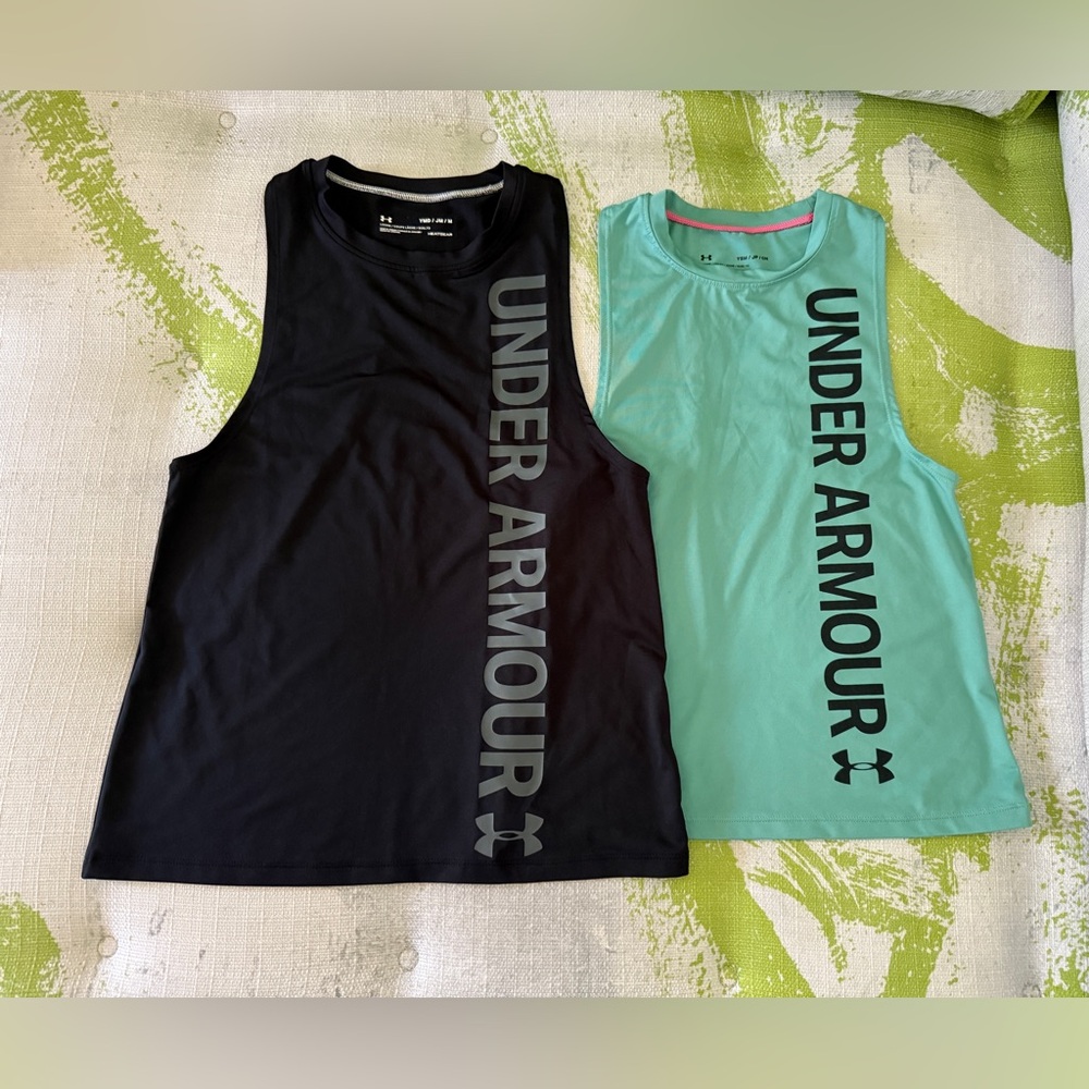 Set of 2 Youth Under Armour Tank Tops
